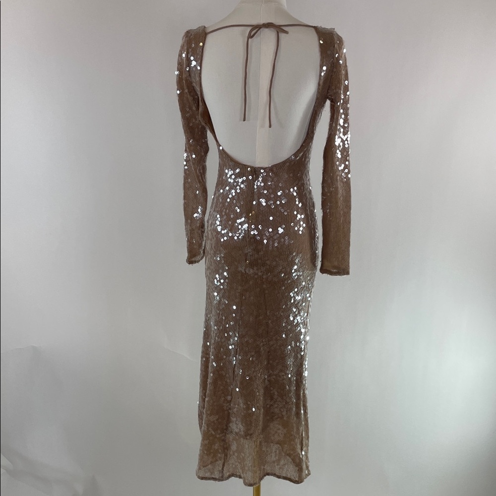Bardot Verona Sequin Dress, M - Picture 6 of 10